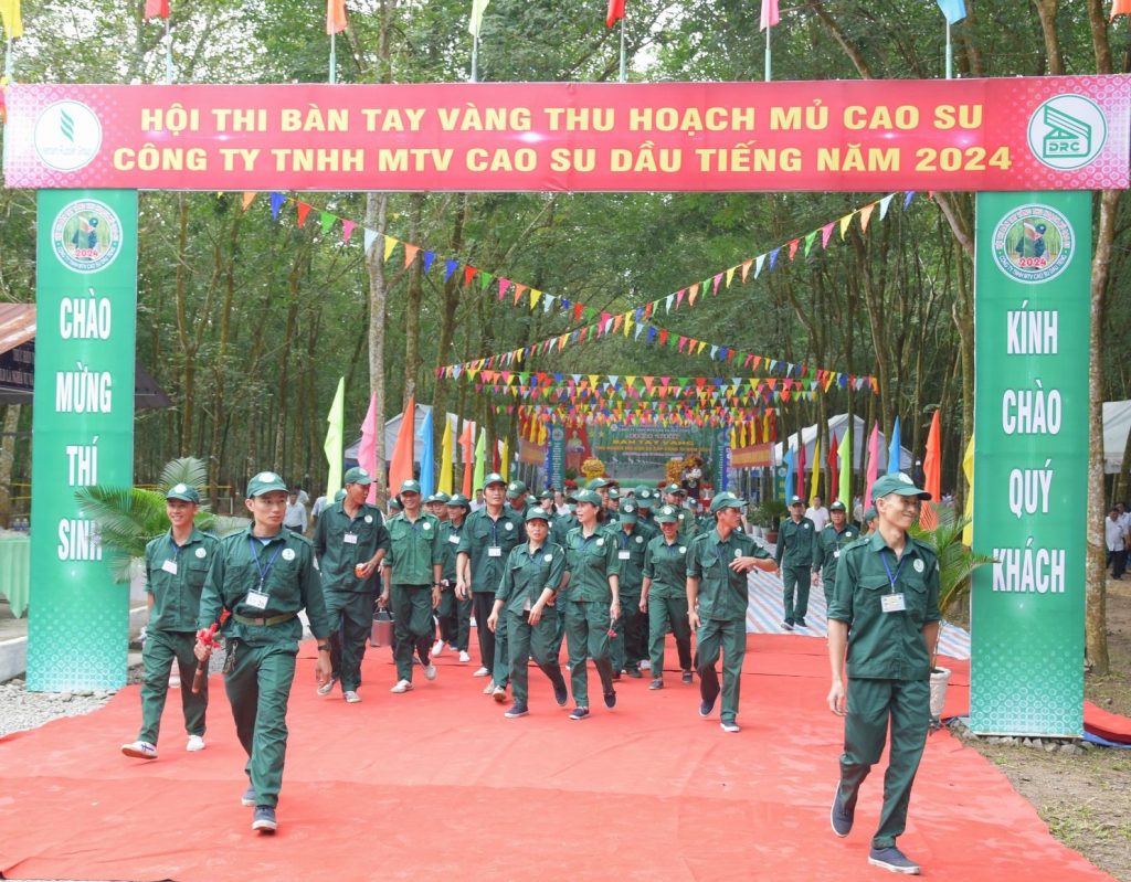 Hội thi Bàn tay vàng – nét đẹp văn hóa của ngành Cao su Việt Nam